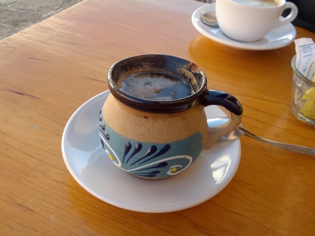 San Cristóbal de las Casas yöresine özgün Chiavas kahvesiyle güne merhaba dedik
