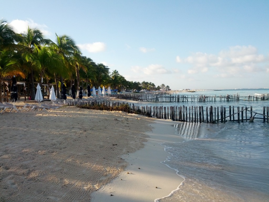 Isla Mujeres plajları...