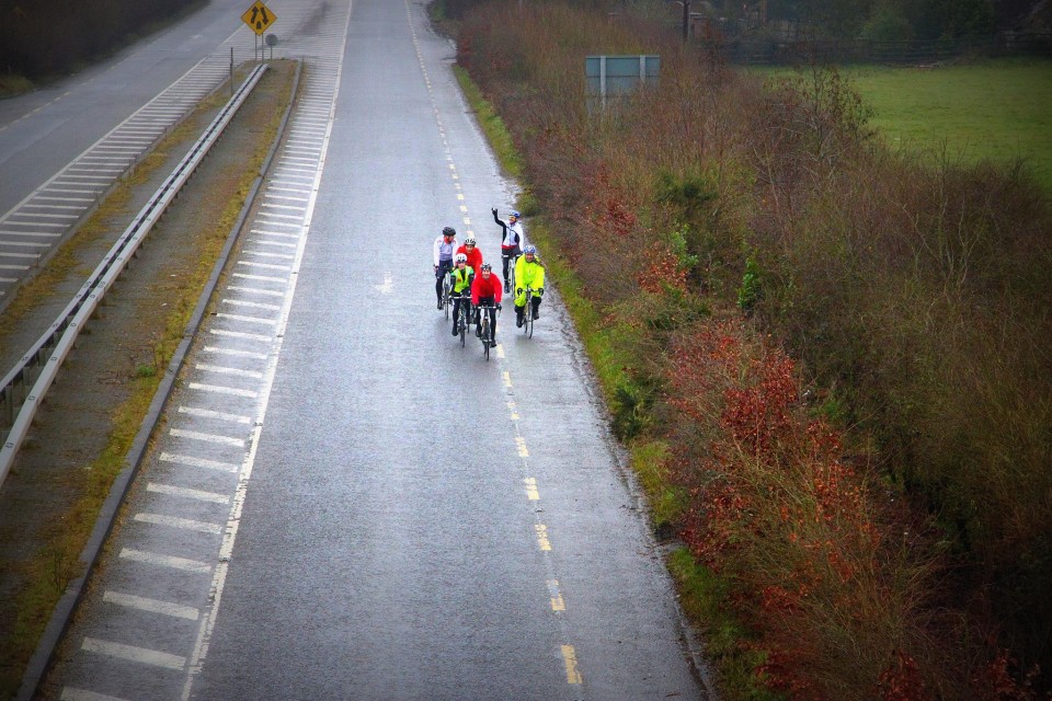 Bu da 2013 Mart'ında OPG ekibi ile Dublin'de Belfast'a aynı gün içerisinde yaptığımız bisiklet yolculuğundan. Efsanevi anılardan biri daha.